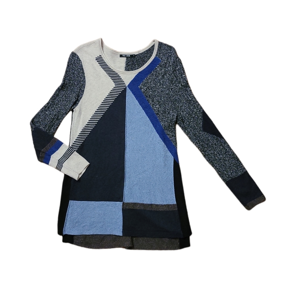 Nic+Zoe Sweater Tunic Womens size Medium
